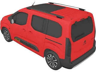 Citroen Berlingo (2021) 3D Model