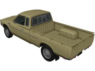 Datsun 620 KingCab (1977) 3D Model