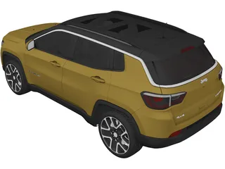 Jeep Compass (2021) 3D Model