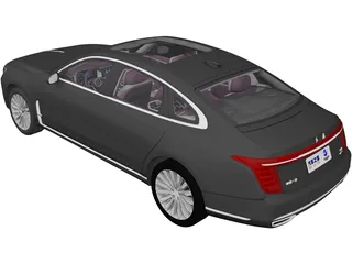 Hongqi H9 (2020) 3D Model