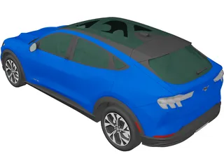 Ford Mustang Mach-E (2021) 3D Model