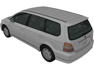 Honda Odyssey (1999) 3D Model