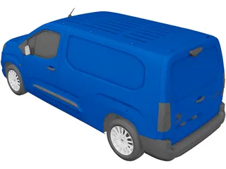 Toyota ProAce City Van (2021) 3D Model