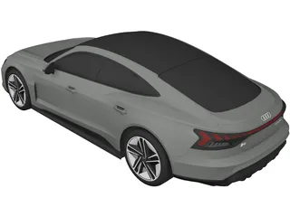 Audi e-tron GT (2022) 3D Model