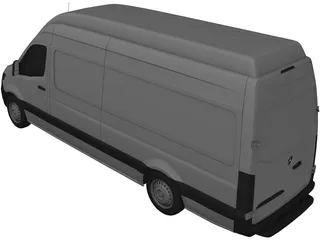 Mercedes-Benz Sprinter Panel Van L4H3 RWD (2019) 3D Model