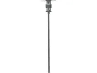 Poulsen Street Lamp 3D Model