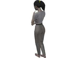 Woman 3D Model