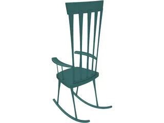 Rocking Chair 3D Model