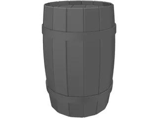 Barrel 3D Model