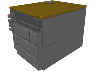 Fanuc Robotics RJ3 A-Size Control Cabinet 3D Model