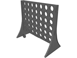 Connect Four 3D Model