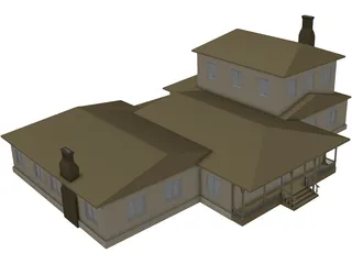 Large House 3D Model