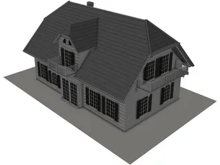 House Doetinchem Holland 3D Model