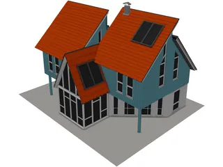 Cottage 3D Model