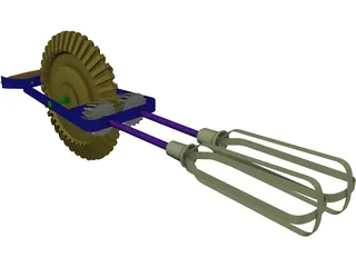 Egg Beater 3D Model