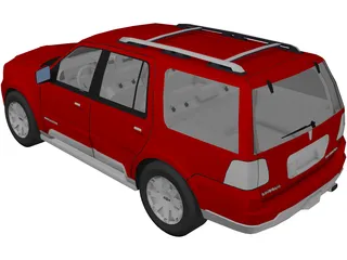 Lincoln Navigator (2004) 3D Model