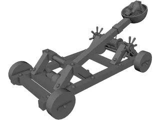 Catapult 3D Model