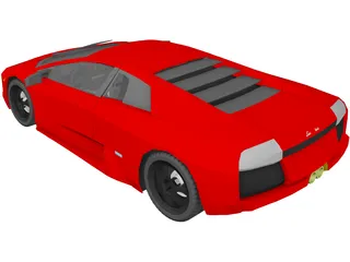 Lamborghini LP640 3D Model