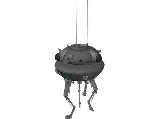 Star Wars Probe Droid 3D Model