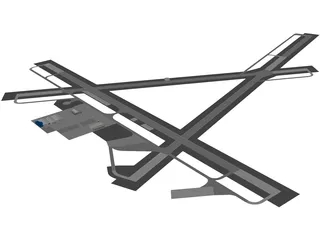 Airfield 3D Model