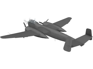 Heinkel He 219 A-0 3D Model