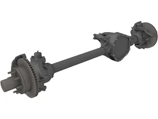Dana 60 HP Axle 3D Model