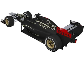 Lotus E21 F1 (2013) 3D Model