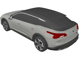 Citroen C5 X (2022) 3D Model