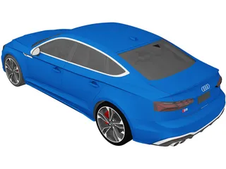 Audi S5 Sportback (2021) 3D Model