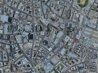 London City, UK (2021) 3D Model