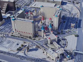 Las Vegas City, USA (2021) 3D Model