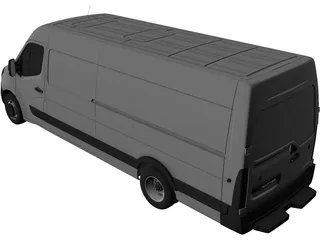 Renault Master L2H4 (2011) 3D Model