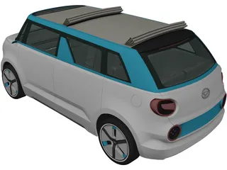 Daihatsu Wai Wai Concept (2019) 3D Model