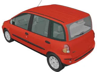 Fiat Multipla (1998) 3D Model