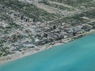 Windsor City, Canada (2021) 3D Model