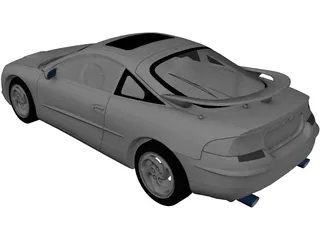 Eagle Talon (1988) 3D Model