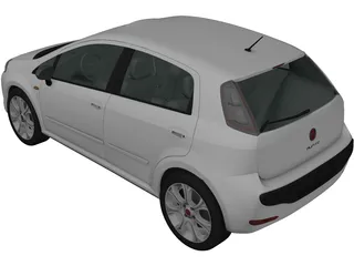 Fiat Punto (2010) 3D Model