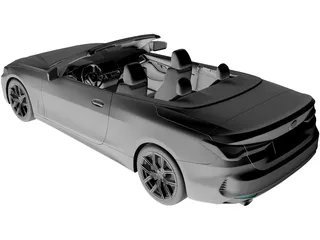 MBW 4-Series Convertible (2021) 3D Model