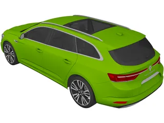 Renault Talisman Estate (2015) 3D Model