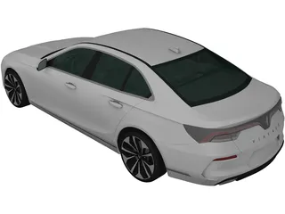 VinFast LUX A2.0 Concept (2018) 3D Model