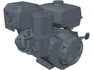 Honda GX-390 Engine 3D Model