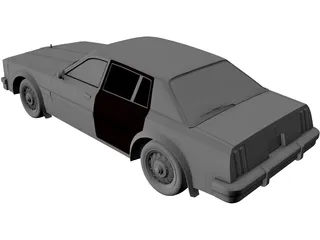 Oldsmobile Delta 88 (1981) 3D Model