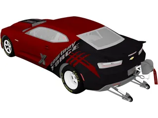Chevrolet Camaro COPO (2016) 3D Model
