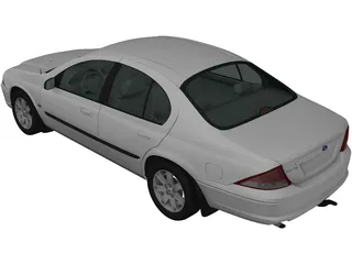 Ford Falcon (2000) 3D Model