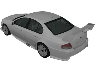 Ford Falcon V8 (2009) 3D Model