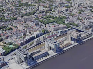 Cologne (Köln) City, Germany (2022) 3D Model