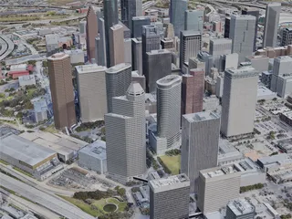 Houston City, USA (2022) 3D Model