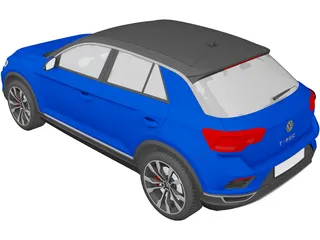 Volkswagen T-Roc 3D Model