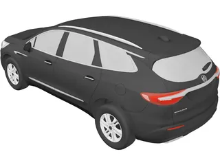 Buick Enclave (2018) 3D Model