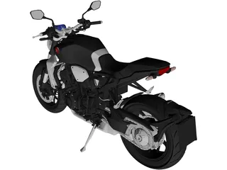 Honda CB1000R (2018) 3D Model
